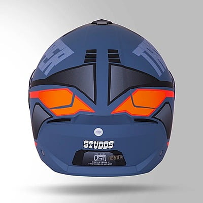 STUDDS TROOPER D1 MATT BLUE N8 PINK D/V (L)