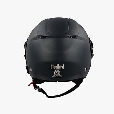 STEELBIRD SBH-31 DRX DASHING BLACK C/V (L)