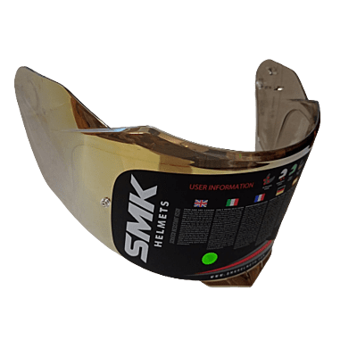 SMK GOLDEN YELLOW VISOR FOR STEELLAR