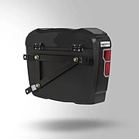 STUDDS SIDE BOX EXPLORER WITH UNIVERSAL FITMENT CLAMPS BLACK
