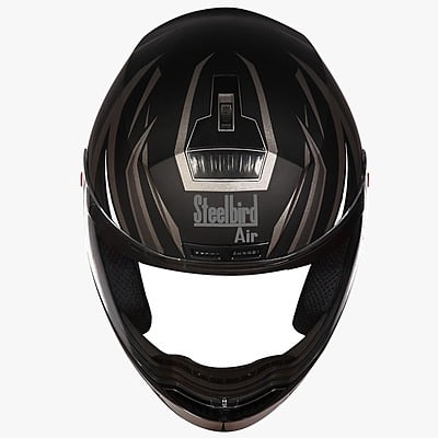 STEELBIRD SBA-1 THYRL GREY/MATT BLACK C/V (L)