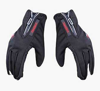 STEELBIRD GLOVES F/F WINTER GLOVES BLACK (L)