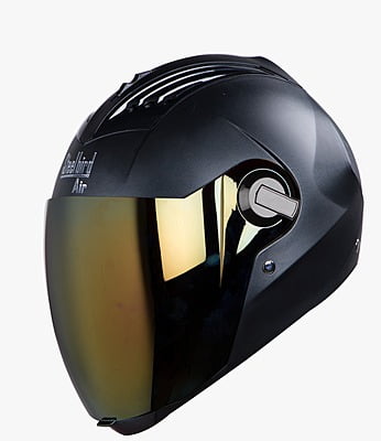 SBA-2 DASHING BLACK 600MM GOLDEN VISOR