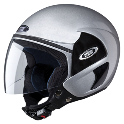 STUDDS CUB SILVER GREY L