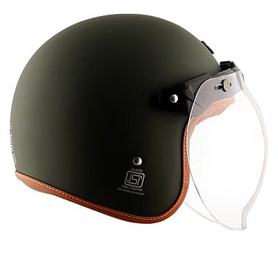 AXOR RETRO JET LEATHER DULL BATTLE GREEN 60 CM