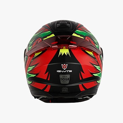 IGNYTE IGN-8 SAVAGE GLOSSY BLACK/GREEN D/V 600 MM
