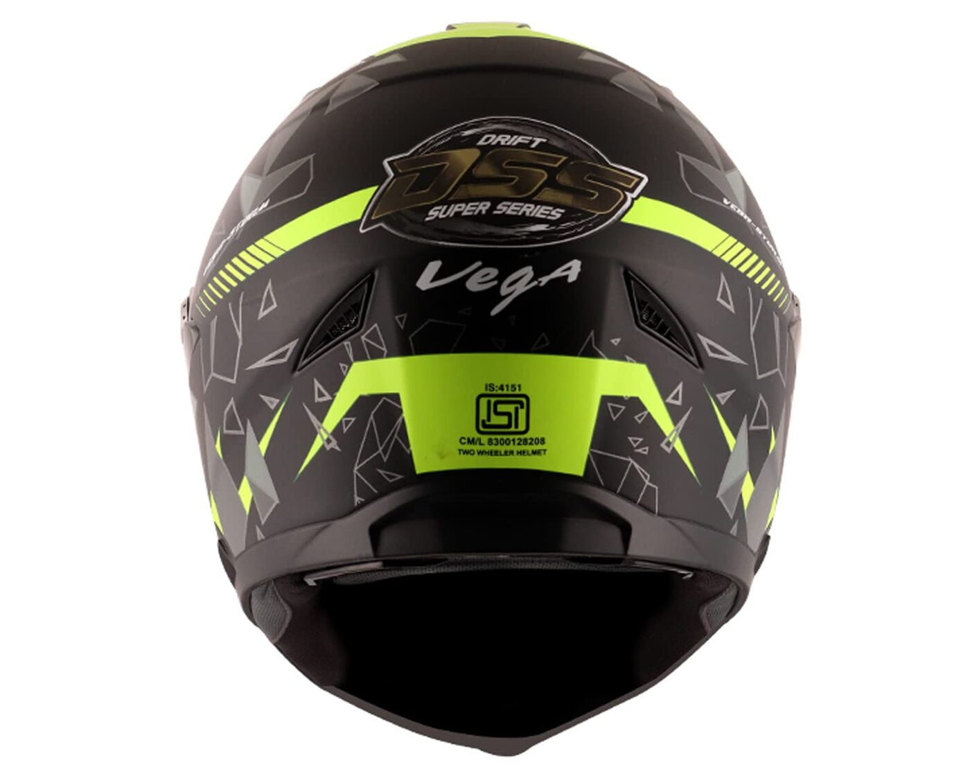 VEGA STORM DRIFT DULL BLACK NEON YELLOW C/V (L) VEGA STORM DRIFT DULL BLACK NEON YELLOW C/V (L)