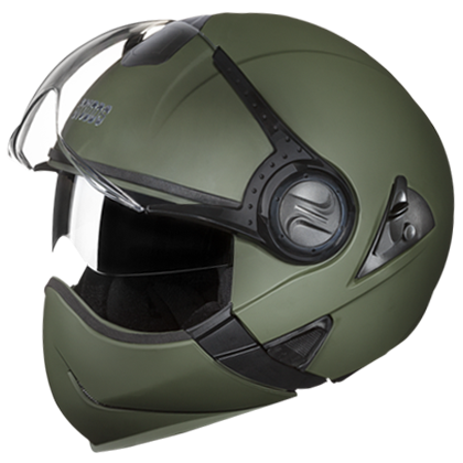 STUDDS DOWNTOWN F/F MILITARY GREEN D/V (L)