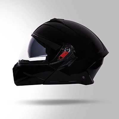 STUDDS TROOPER BLACK D/V (L)