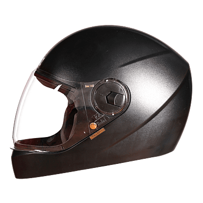 STEELBIRD SBH-21 WIZ DASHING BLACK C/V (M)