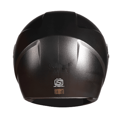 STEELBIRD SBH-21 WIZ DASHING BLACK C/V (M)