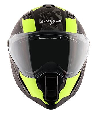 VEGA STORM DRIFT DULL BLACK NEON YELLOW C/V (L)