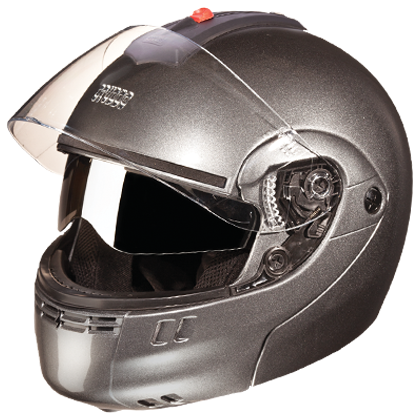 STUDDS NINJA 3G DOUBLE VISOR GUN GREY (L)