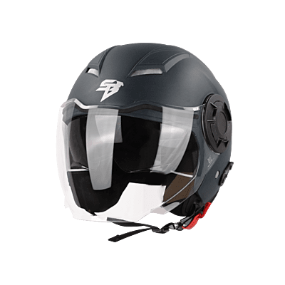 STEELBIRD SBH-31 DRX DASHING BLACK C/V (M)