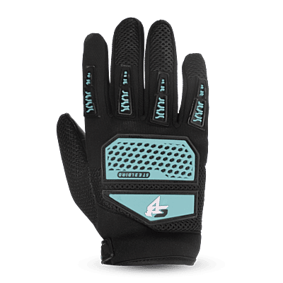 STEELBIRD GLOVES F/F RIDING PRO JAZZ BLUE (XL)