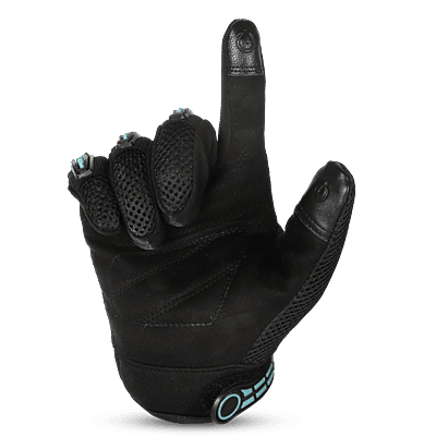 STEELBIRD GLOVES F/F RIDING PRO JAZZ BLUE (XL)