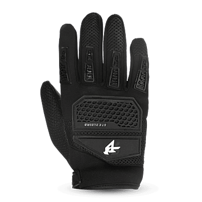 STEELBIRD GLOVES F/F RIDING PRO BLACK (L)