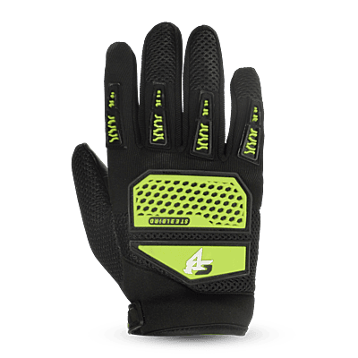 STEELBIRD GLOVES F/F RIDING PRO NEON (L)