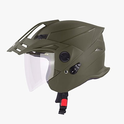 STEELBIRD SBH-23 AVA DASHING WITH PEAK BATTLE GREEN C/V (L)