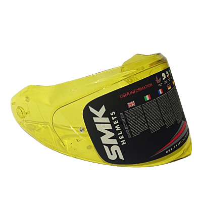 SMK NIGHT VISION YELLOW VISOR FOR GULLWING (PINLOCK 30 READY)