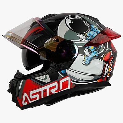 IGNYTE IGN-8 ASTRO GLOSSY BLACK/RED D/V 600 MM