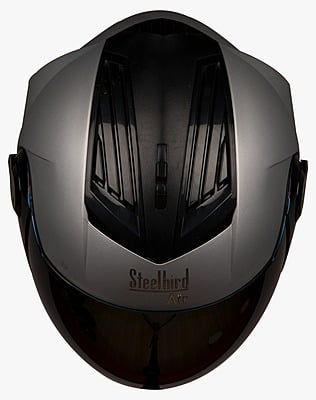 SBA-2 MATT SILVER/GOLD VISOR 580MM