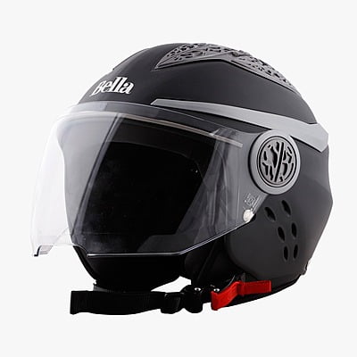 STEELBIRD SBH-26 BELLA CLASSIC BLACK C/V (L)