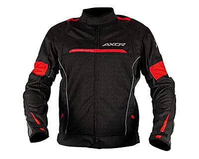 AXOR CRUISER JACKET BLACK RED M