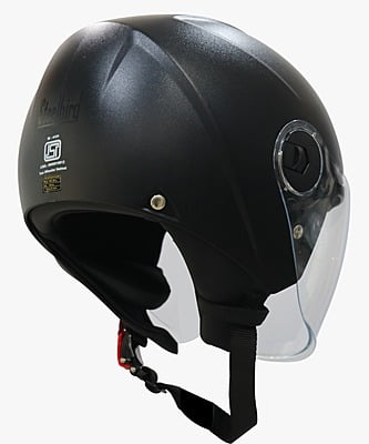 STEELBIRD SBH-20 ZIP DASHING BLACK C/V (M)