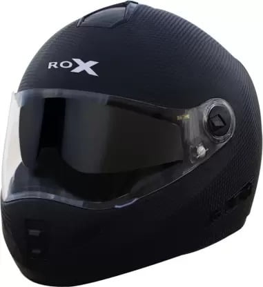 STEELBIRD SBH-2-SS ROX WITH SUN SHIELD DASHING BLACK D/V (L)