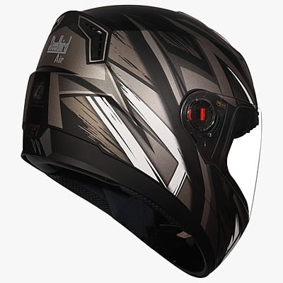STEELBIRD SBA-1 THYRL GREY/MATT BLACK C/V (L)