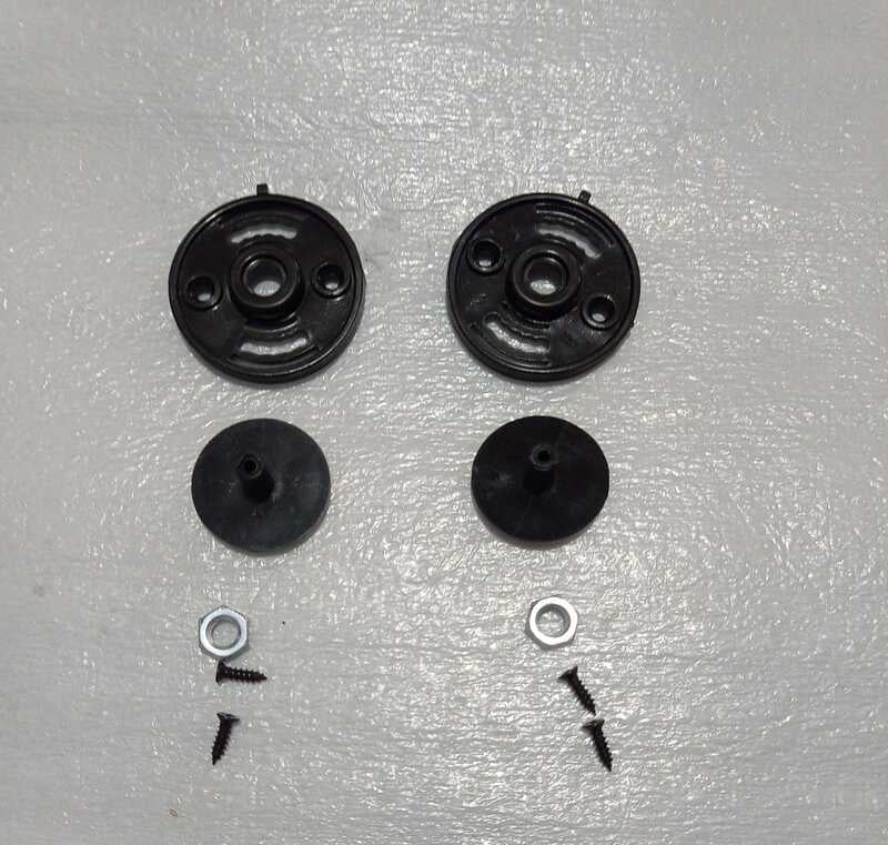 STUDDS SPARE PARTS VISOR MECHANISM & SCREW FOR CHROME