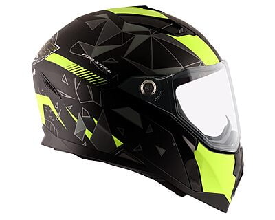 VEGA STORM DRIFT DULL BLACK NEON YELLOW C/V (L)