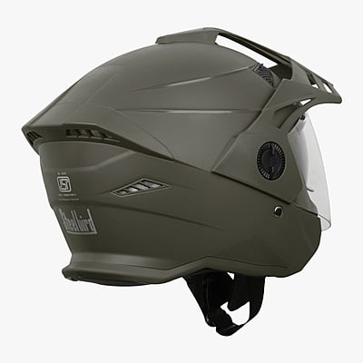 STEELBIRD SBH-23 ISS AVA DASHING WITH PEAK BATTLE GREEN C/V (L)