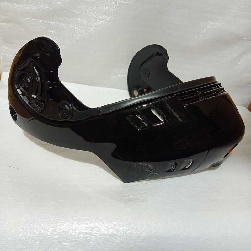 STUDDS SPARE PARTS CHINGUARD FOR NINJA 3G/3G DOUBLE VISOR BLACK