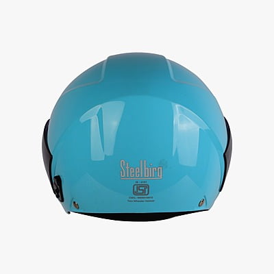 STEELBIRD SBH-5 TRIPLE NINE GLOSSY JAZZ BLUE C/V 600 MM