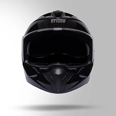 STUDDS TROOPER BLACK D/V (L)