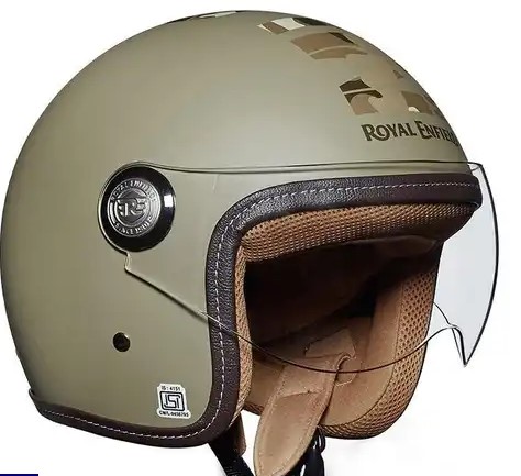 ROYAL ENFIELD HEAW20007 CHOPPER HELMET DESERT STORM L