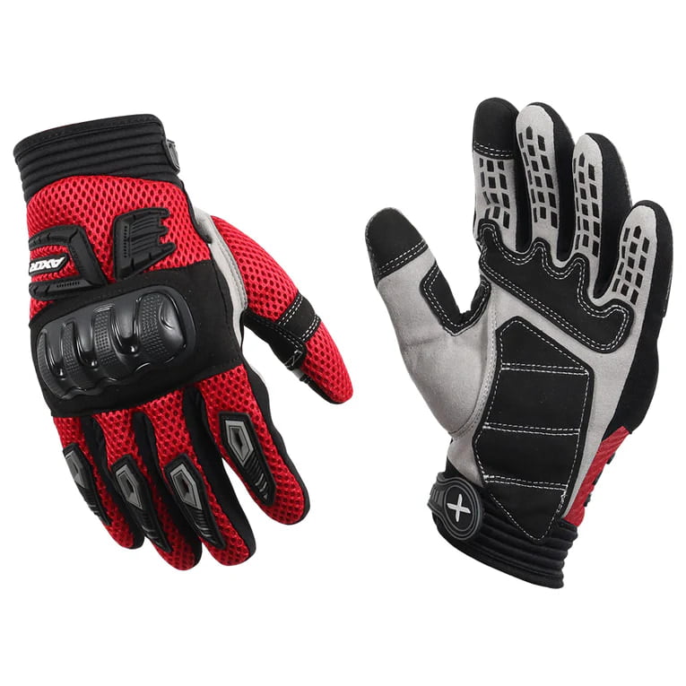 AXOR GLOVES AIR STREAM BLACK RED 2XL