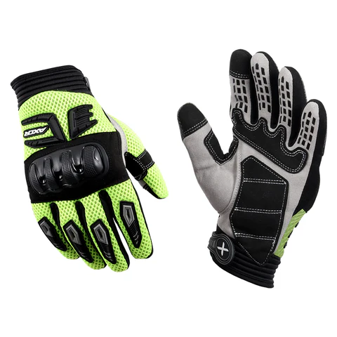 VEGA GLOVES AIR STREAM BLACK NEON GREEN 2XL