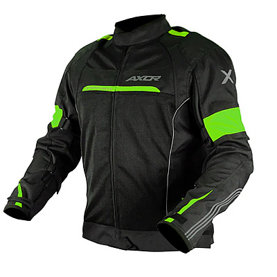 AXOR CRUISER 2 JACKET BLACK NEON YELLOW L