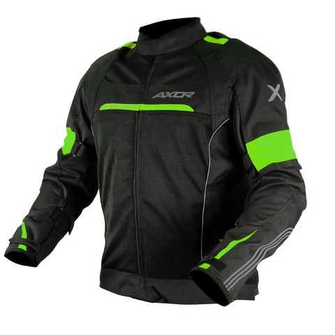 AXOR CRUISER 2 JACKET BLACK NEON YELLOW 2XL