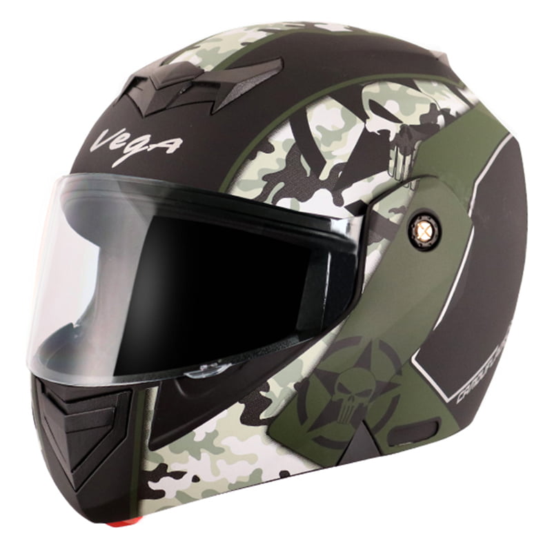 VEGA CRUX DX CAMO DULL BLACK BATTLE GREEN C/V (M)