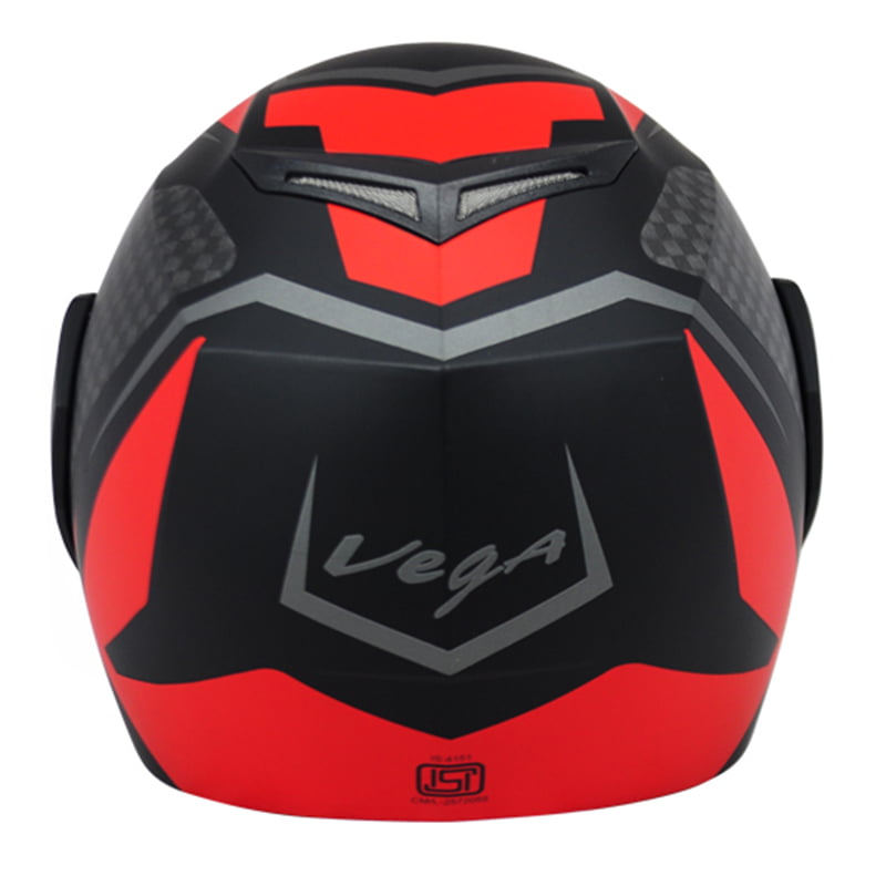 VEGA CRUX DX CHECKS DULL BLACK RED C/V (M) VEGA CRUX DX CHECKS DULL BLACK RED C/V (M)