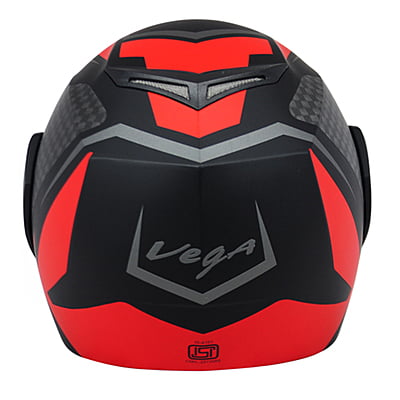 VEGA CRUX DX CHECKS DULL BLACK RED C/V (M)