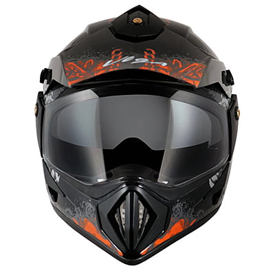 VEGA OFFROAD D/V GANGSTER BLACK ORANGE (M)