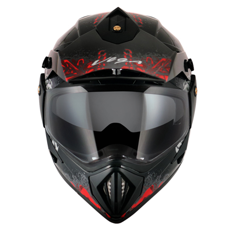 VEGA OFFROAD D/V GANGSTER BLACK RED (M)