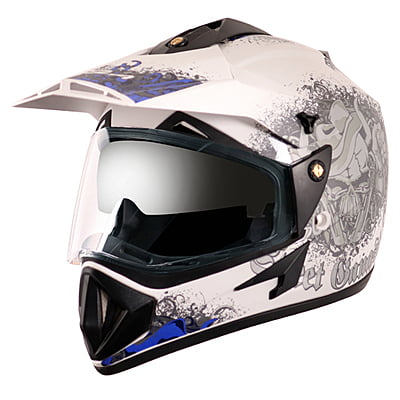 VEGA OFFROAD D/V GANGSTER WHITE M. BLUE (M)