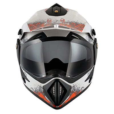 VEGA OFFROAD D/V GANGSTER WHITE ORANGE (L)