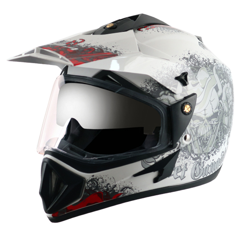 VEGA OFF ROAD D/V GANGSTER WHITE RED-M